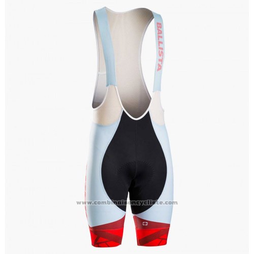 2016 Maillot Cyclisme Trek Bontrager Bleu et Rouge Manches Courtes et Cuissard